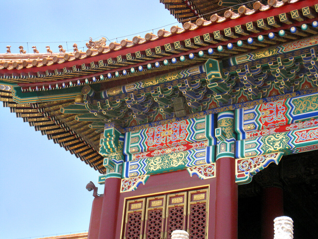 traditionelles Gebäude in China