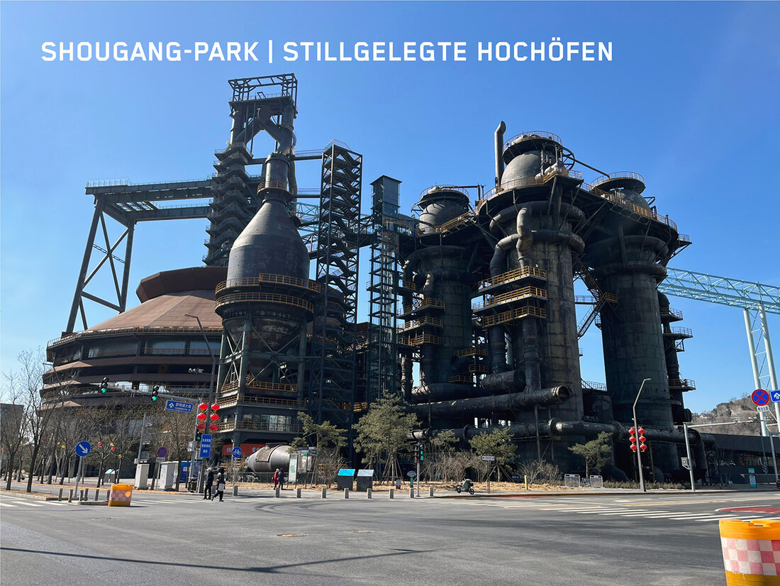 Park - stillgelegte Hochöfen in China