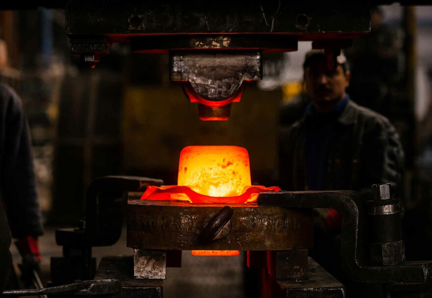 Closed die forging cover picture