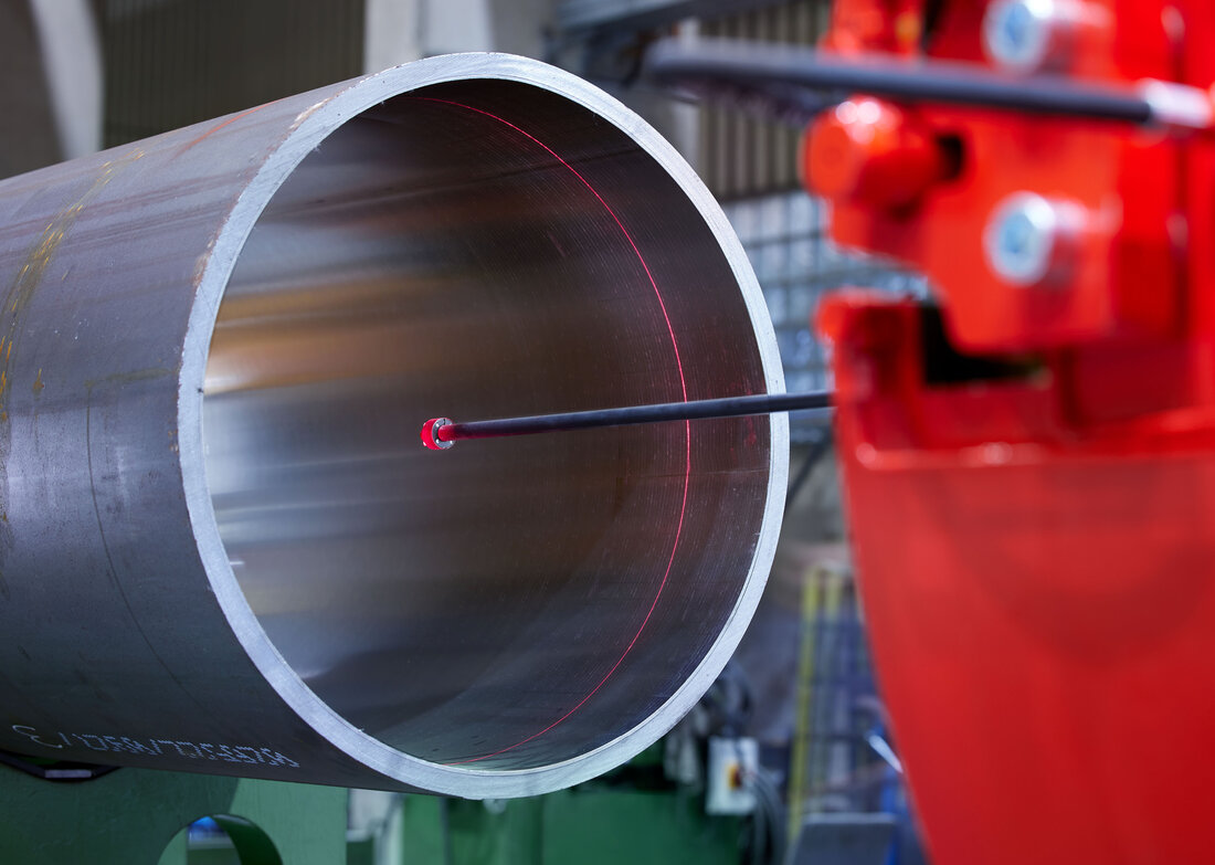 Pipe Sizer im Einsatz