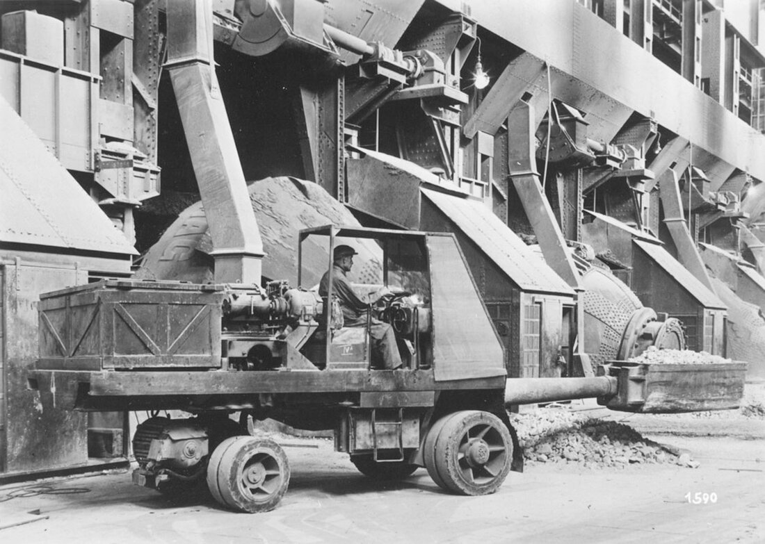 erste akkubetriebene Chargiermaschine