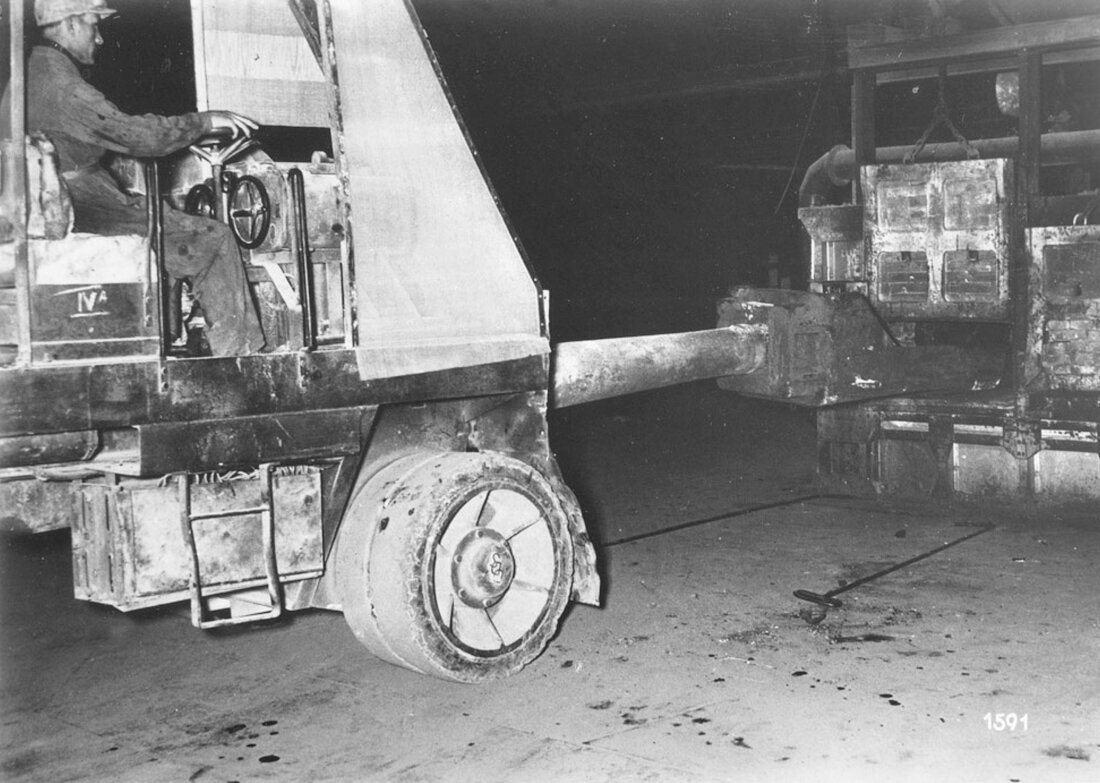 erste akkubetriebene Chargiermaschine