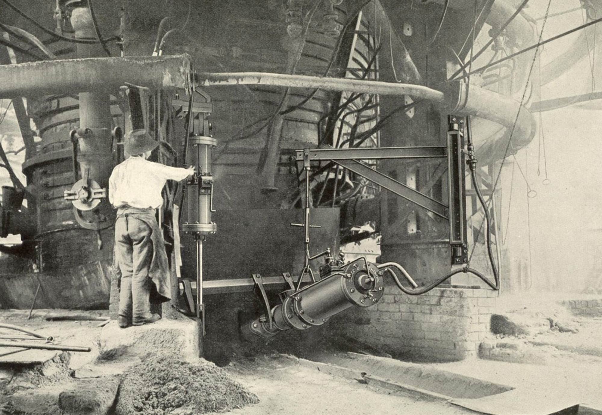Produktionsbild vom Jahr 1901